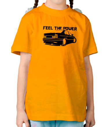Детская футболка Feel the power (Почувствуй мощь)