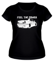 Женская футболка Feel the power (Почувствуй мощь) фото