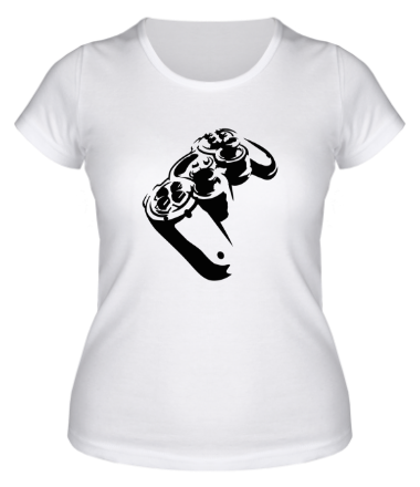 Женская футболка Геймпад (джойстик)