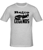 Мужская футболка Ретро легенда фото