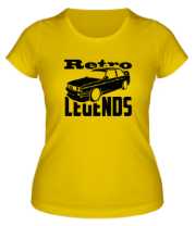 Женская футболка Ретро легенда фото