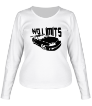Женская футболка длинный рукав No limits фото