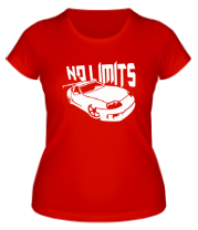 Женская футболка No limits фото