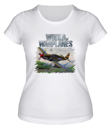 Женская футболка World of Warplanes