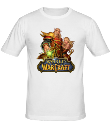Мужская футболка World of Warcraft (1)