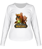 Женская футболка длинный рукав World of Warcraft (1) фото