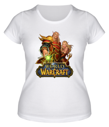 Женская футболка World of Warcraft (1)