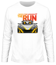 Мужская футболка длинный рукав Need for Speed: The Run