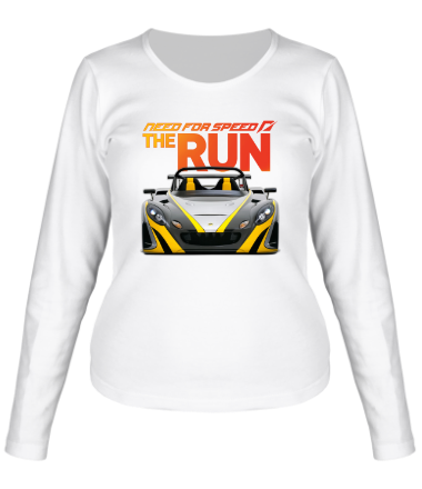 Женская футболка длинный рукав Need for Speed: The Run