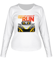Женская футболка длинный рукав Need for Speed: The Run фото