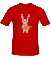 Мужская футболка Кролик фото
