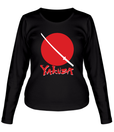 Женская футболка длинный рукав Yakuza