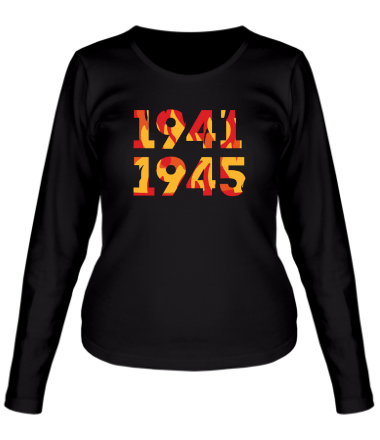Женская футболка длинный рукав 1941-1945