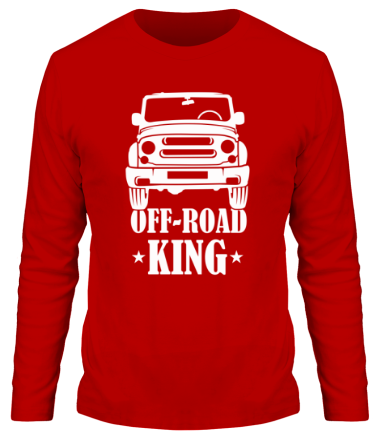 Мужская футболка длинный рукав off-road king