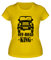 Женская футболка off-road king фото