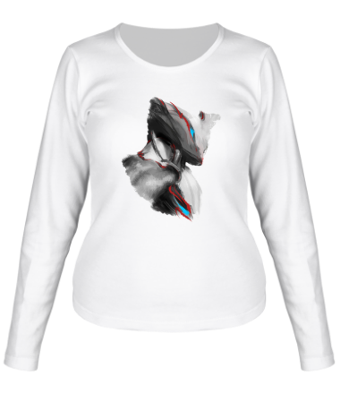 Женская футболка длинный рукав Warframe | Экскалибур