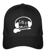 Бейсболка Life is Music фото