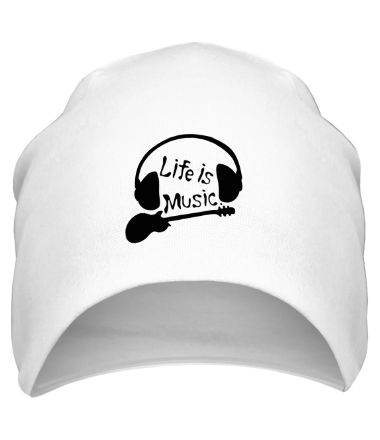 Шапка Life is Music