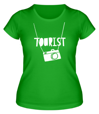 Женская футболка Tourist