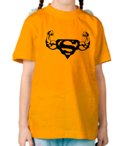 Детская футболка Super bodybuilder фото