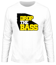 Мужская футболка длинный рукав Drop The Bass