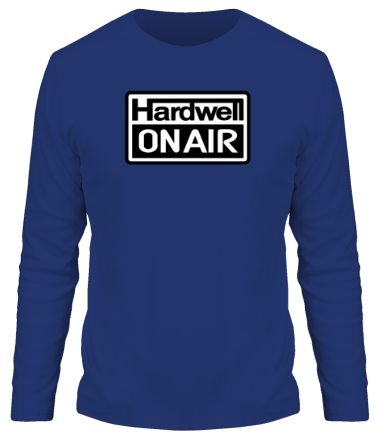 Мужская футболка длинный рукав Hardwell on Air