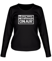 Женская футболка длинный рукав Hardwell on Air