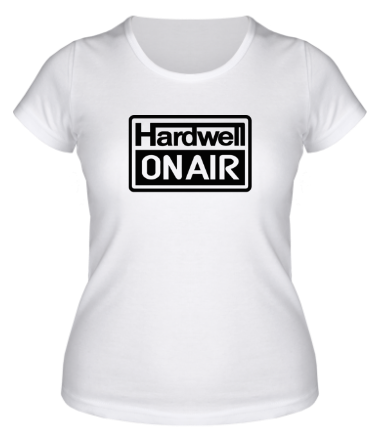 Женская футболка Hardwell on Air