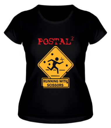 Женская футболка Postal 2 RWS