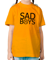 Детская футболка Sad boys фото