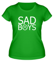 Женская футболка Sad boys фото