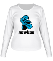 Женская футболка длинный рукав Newbee Team фото