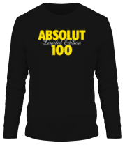Мужская футболка длинный рукав Absolut 100