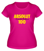 Женская футболка Absolut 100 фото