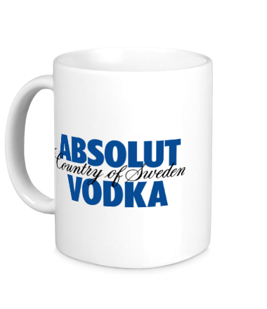 Кружка Absolut Vodka