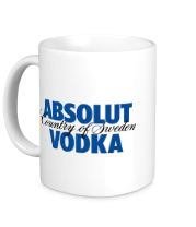 Кружка Absolut Vodka