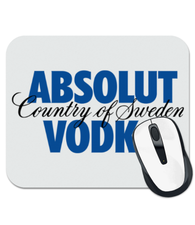 Коврик для мыши Absolut Vodka