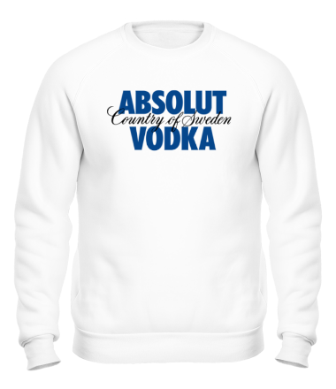 Толстовка без капюшона Absolut Vodka