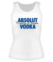 Женская майка борцовка Absolut Vodka