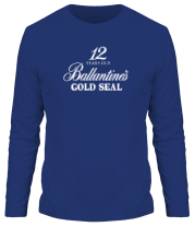 Мужская футболка длинный рукав Ballantines Gold Whisky