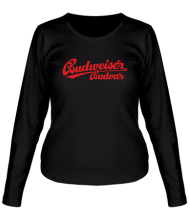 Женская футболка длинный рукав Budweiser Budvar