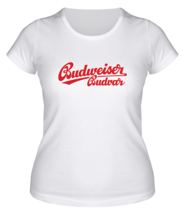 Женская футболка Budweiser Budvar
