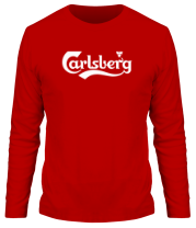 Мужская футболка длинный рукав Carlsberg Beer фото