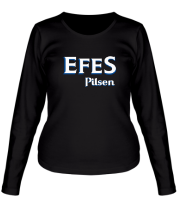 Женская футболка длинный рукав Efes Pilsen фото