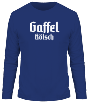 Мужская футболка длинный рукав Gaffel Kolsch Beer фото