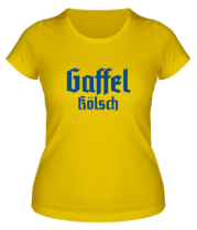 Женская футболка Gaffel Kolsch Beer фото
