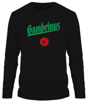 Мужская футболка длинный рукав Gambrinus Beer фото