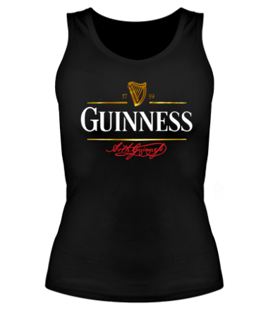 Женская майка борцовка Guinness Beer