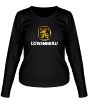 Женская футболка длинный рукав Lowenbrau Beer