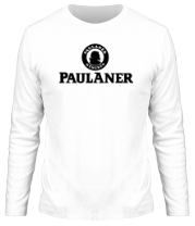 Мужская футболка длинный рукав Paulaner Beer фото